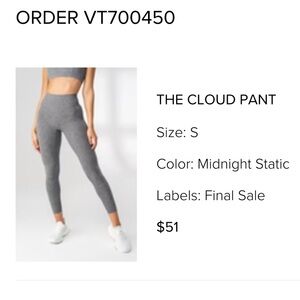 Vitality Heather Gray Leggings